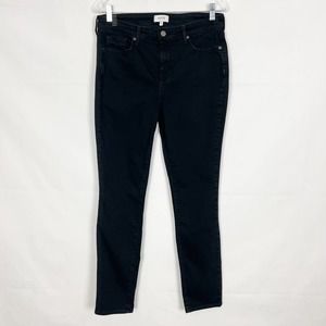 NYDJ High-Rise 5-Pocket Black Jeans Size 8